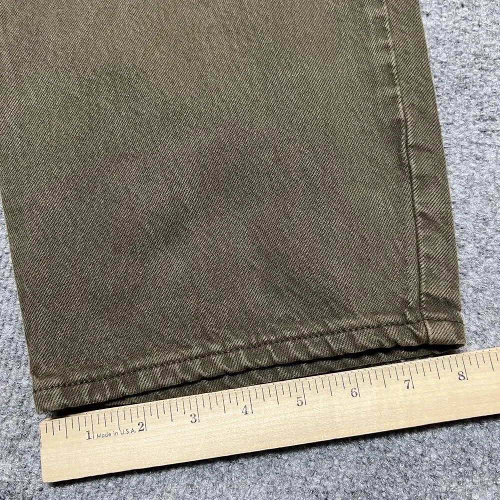 Vintage Levis 550 Jeans Mens 40x30 Green Med Wash Relaxed Tapered Denim USA